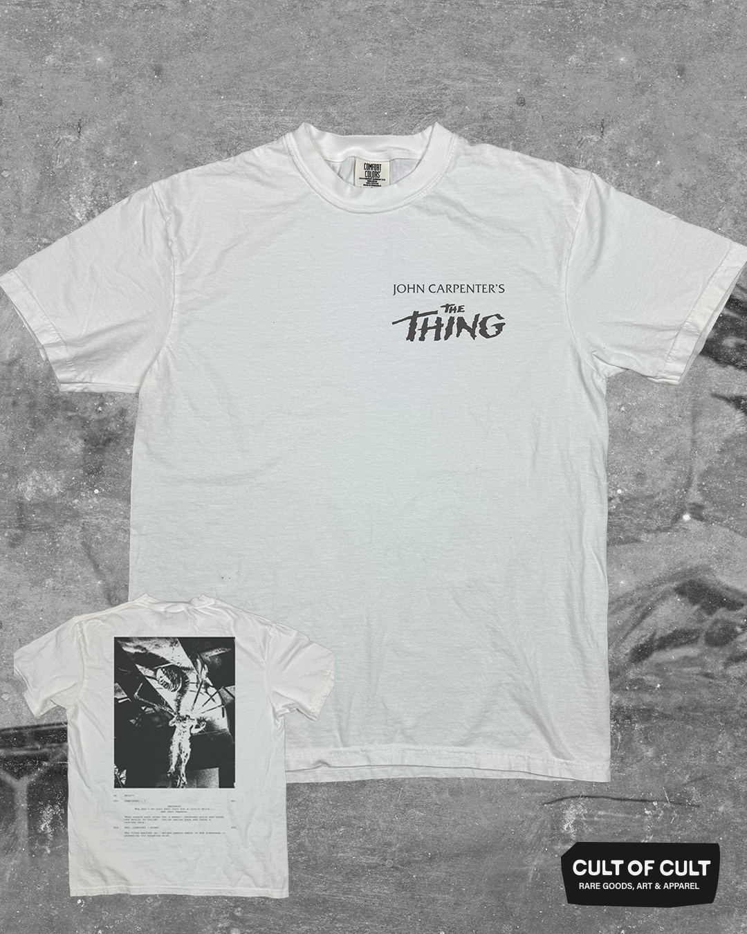 *SECRET DROP* The Thing 1982 Famous Last Words T-Shirt