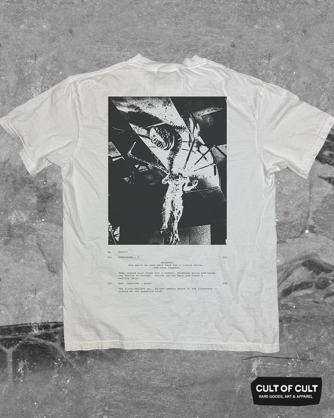 *SECRET DROP* The Thing 1982 Famous Last Words T-Shirt