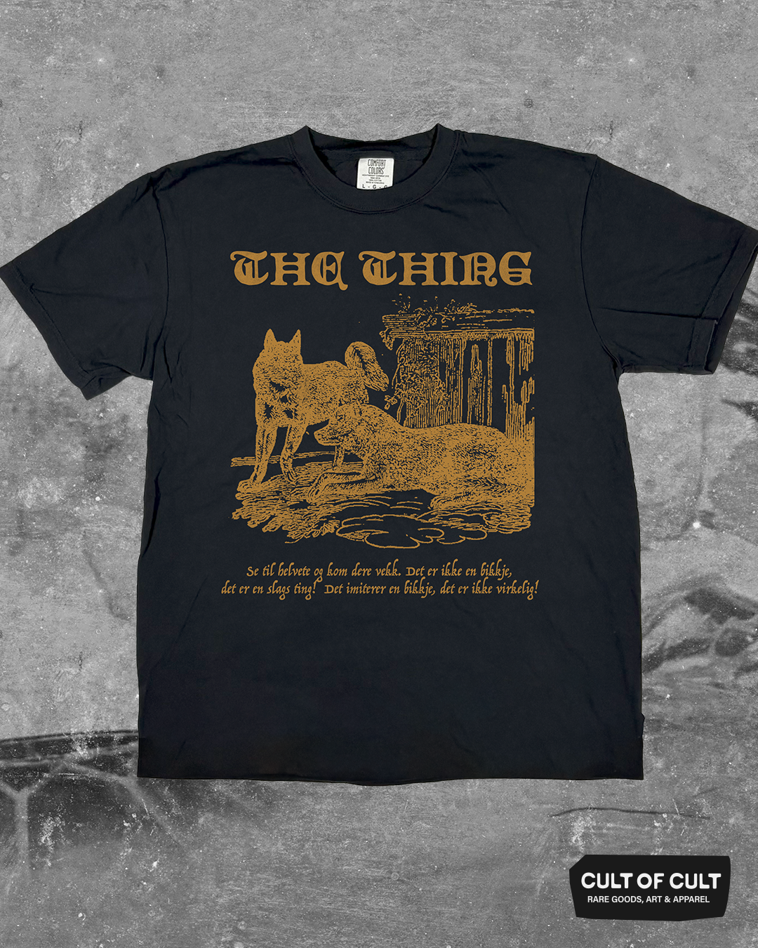 *SECRET DROP* The Thing 1982 They're Norwegian T-Shirt