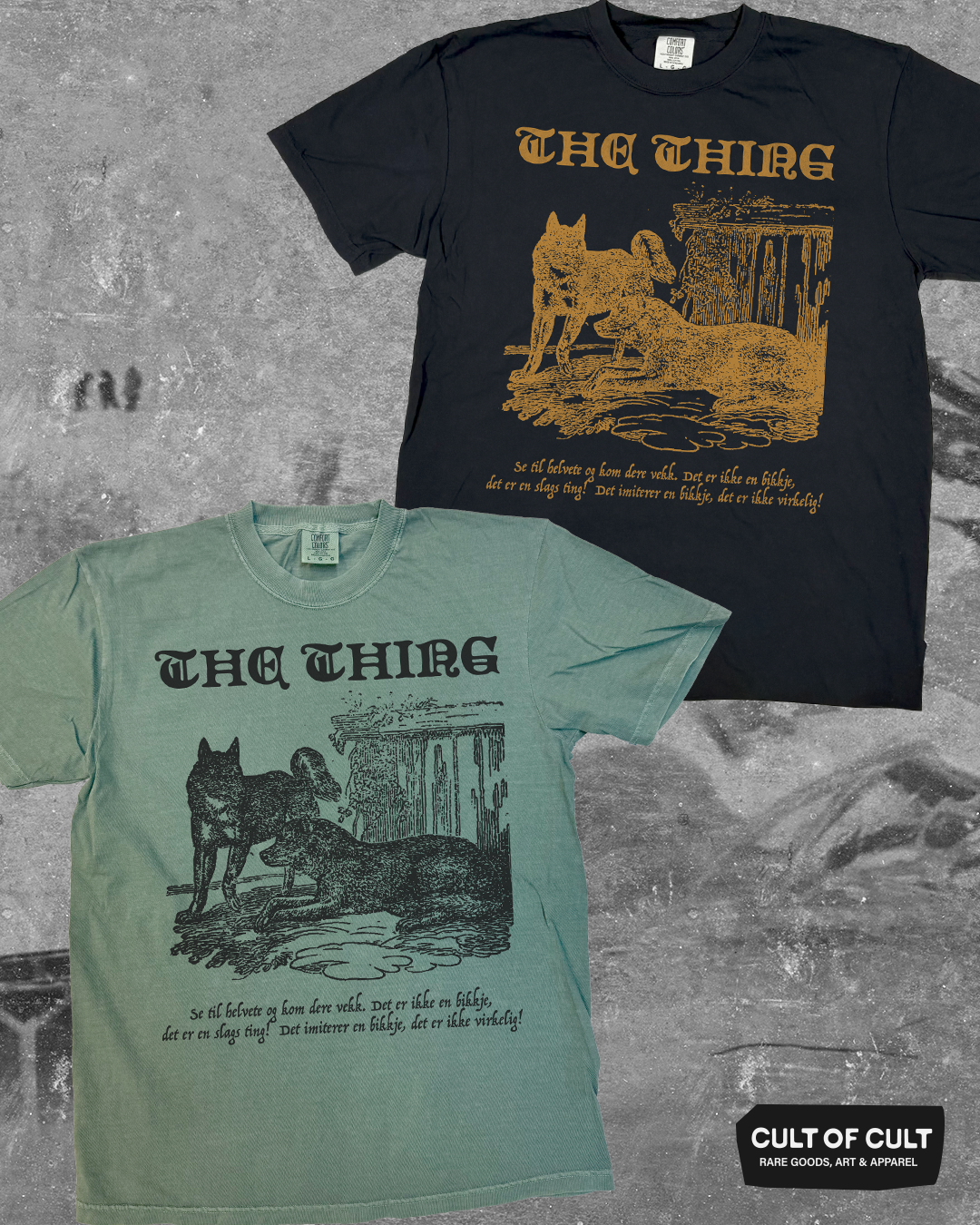 *SECRET DROP* The Thing 1982 They're Norwegian T-Shirt