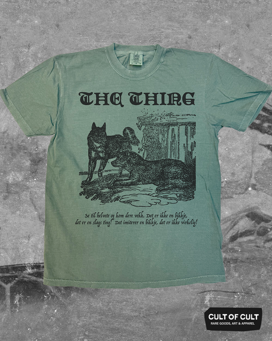 *SECRET DROP* The Thing 1982 They're Norwegian T-Shirt