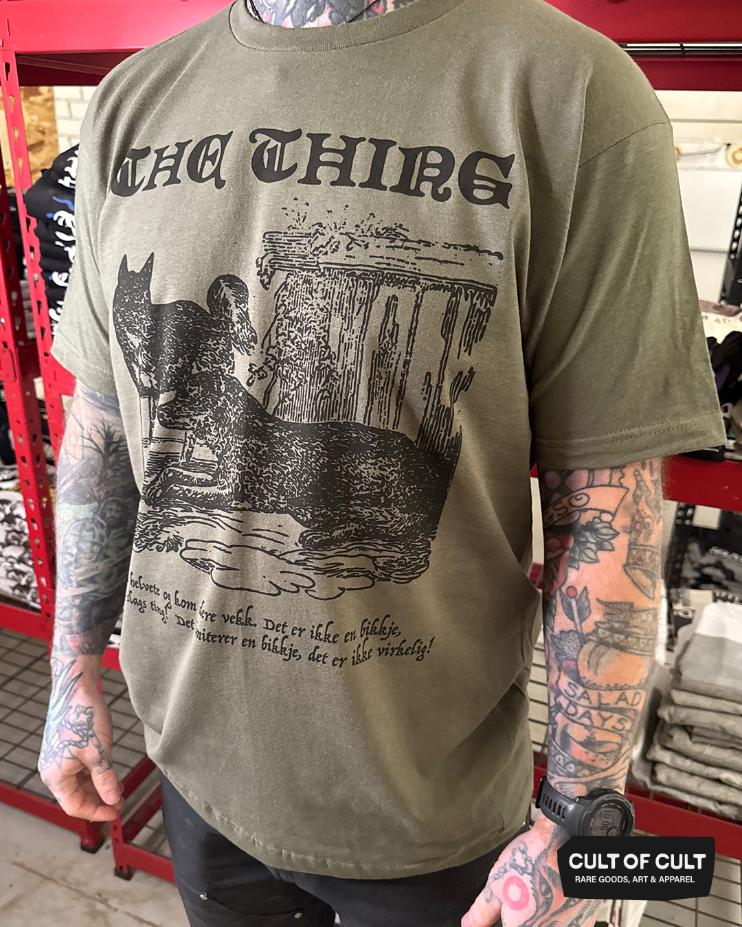 *SECRET DROP* The Thing 1982 They're Norwegian T-Shirt