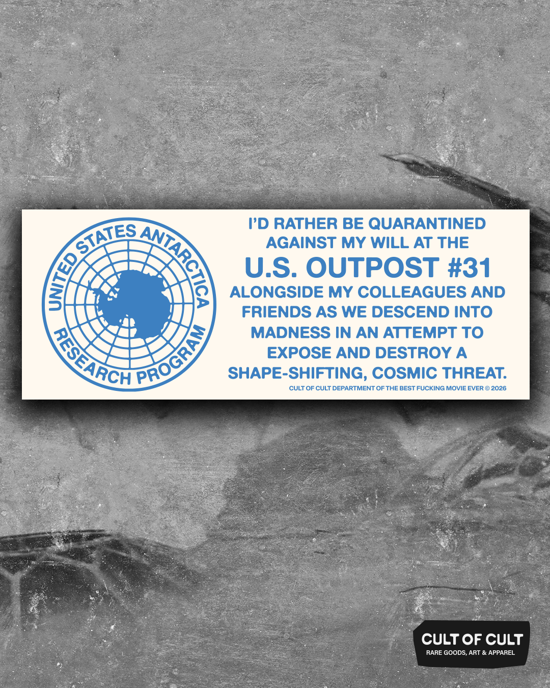 *SECRET DROP* The Thing 1982 Stickers