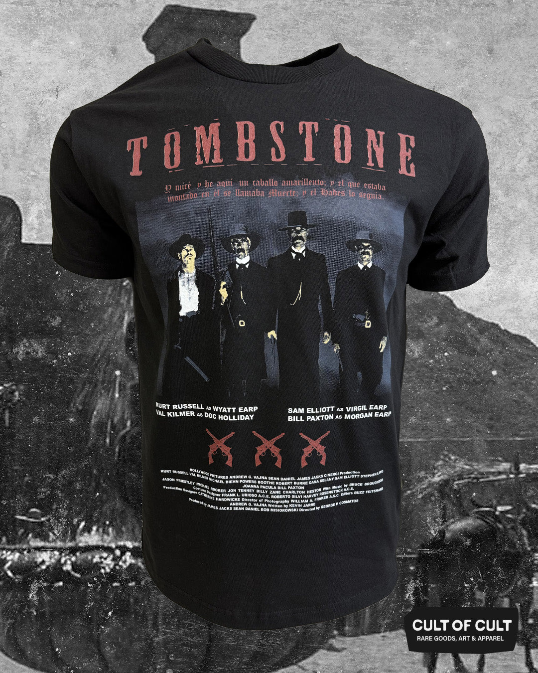 *GARAGE SALE 2026* Tombstone 1993 Four Horsemen T-Shirt