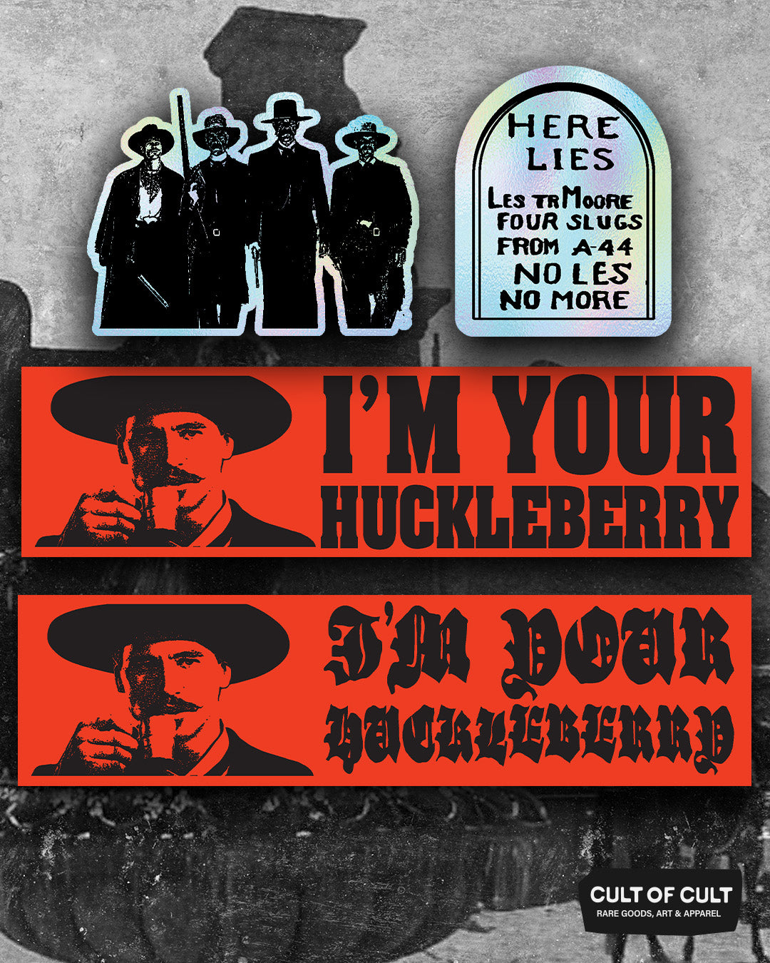 Tombstone 1993 - Stickers – Cult of Cult