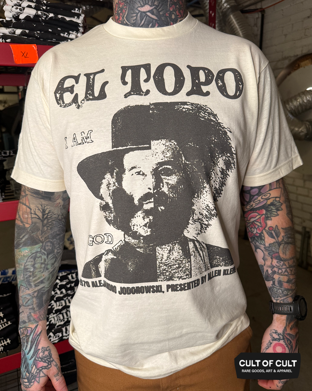 El Topo I am God T-Shirt