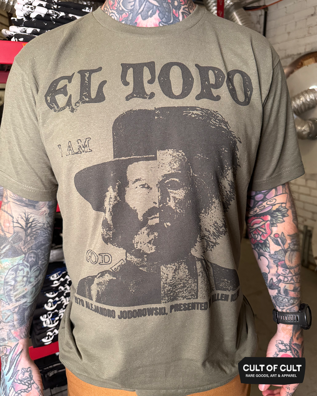 El Topo I am God T-Shirt
