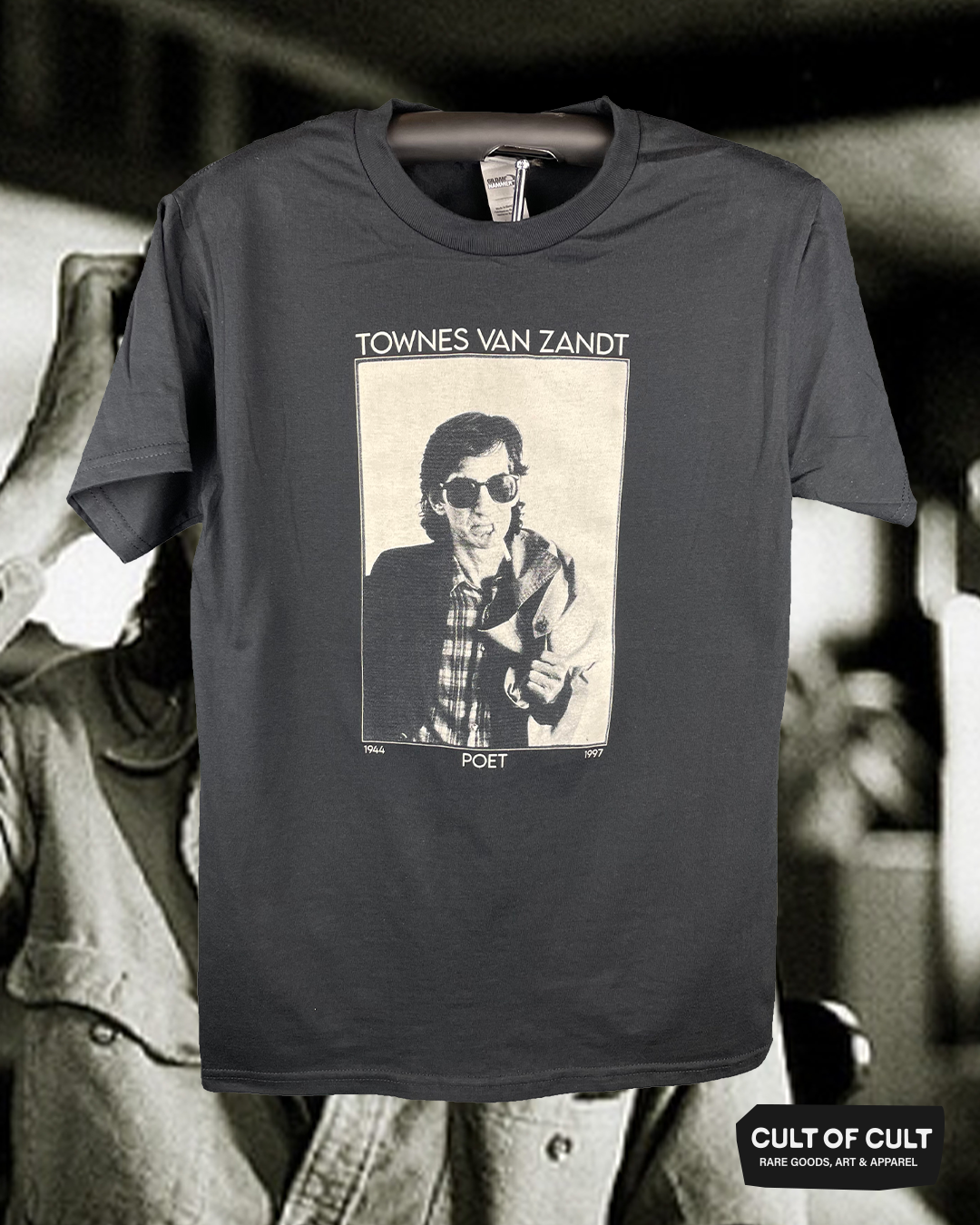 Townes Van Zandt Poet T-Shirt