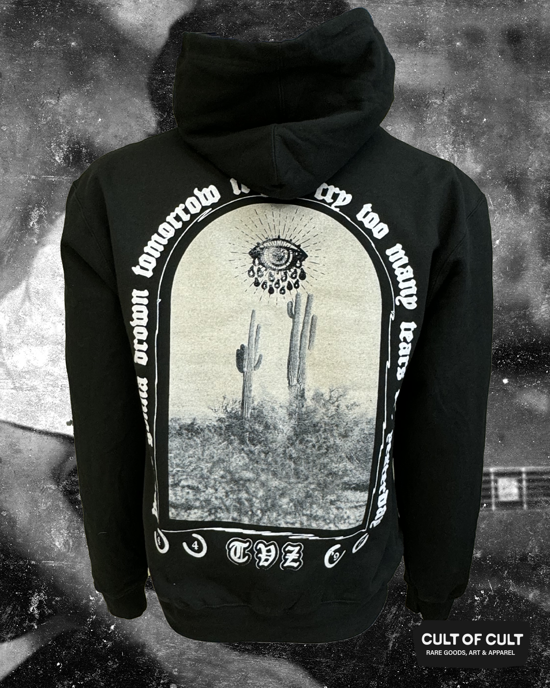 Townes Van Zandt Too Many Tears Hoodie