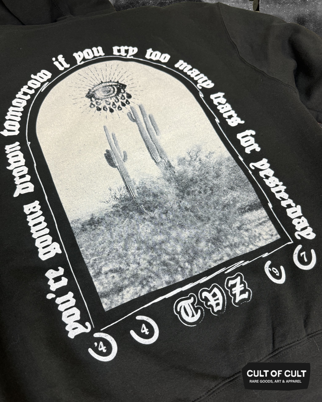 Townes Van Zandt Too Many Tears Hoodie