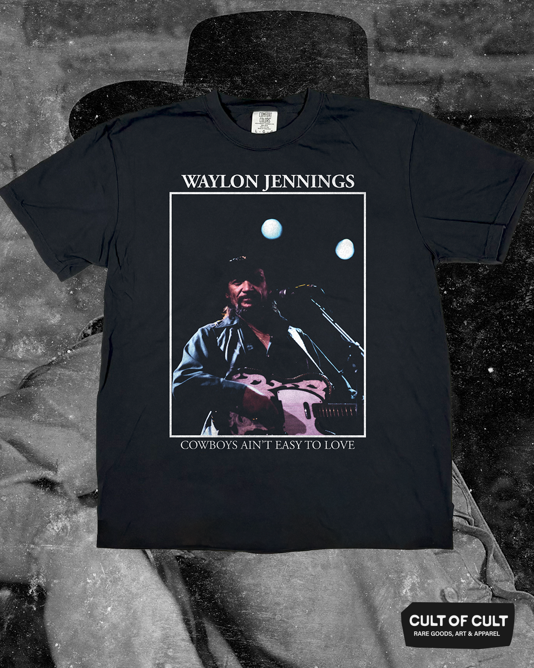 Waylon Jennings Cowboys T-Shirt