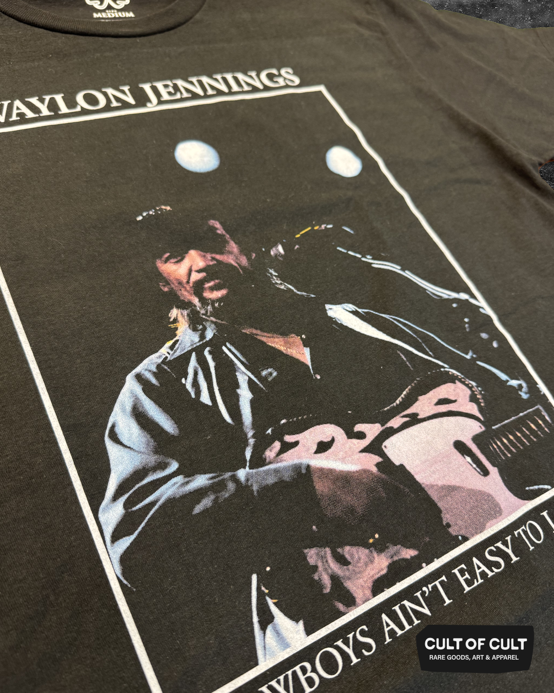 Waylon Jennings Cowboys T-Shirt