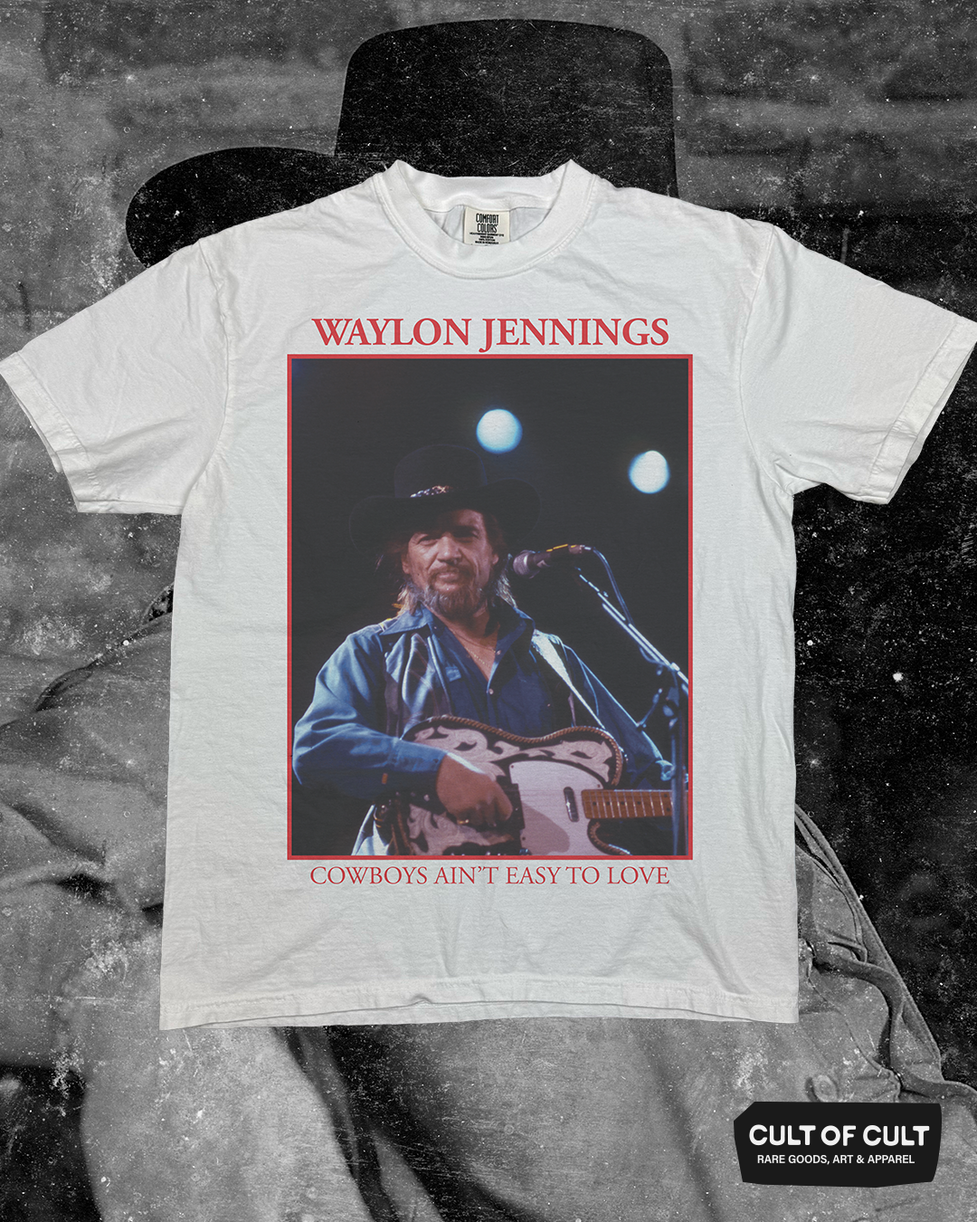 Waylon Jennings Cowboys T-Shirt