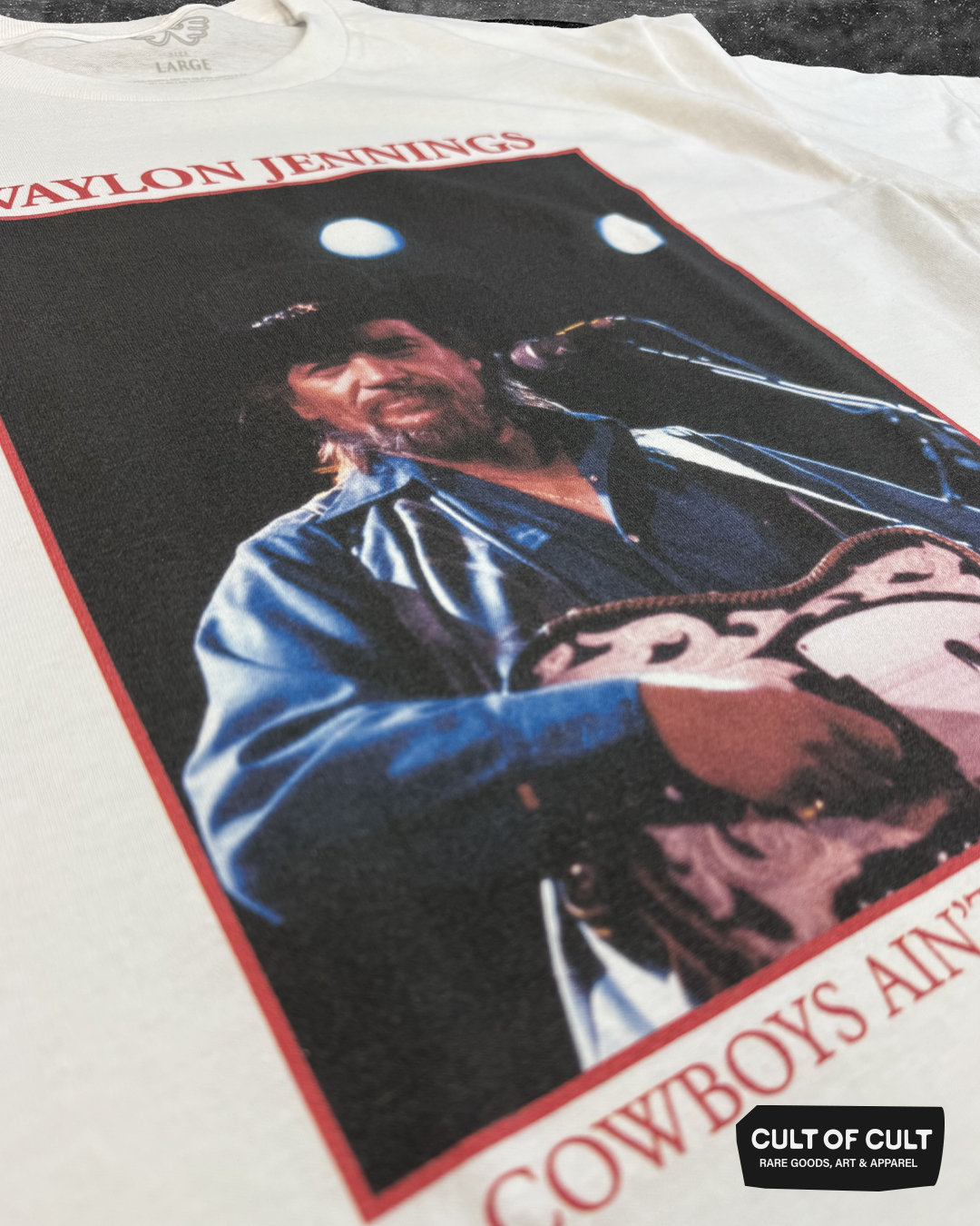Waylon Jennings Cowboys T-Shirt