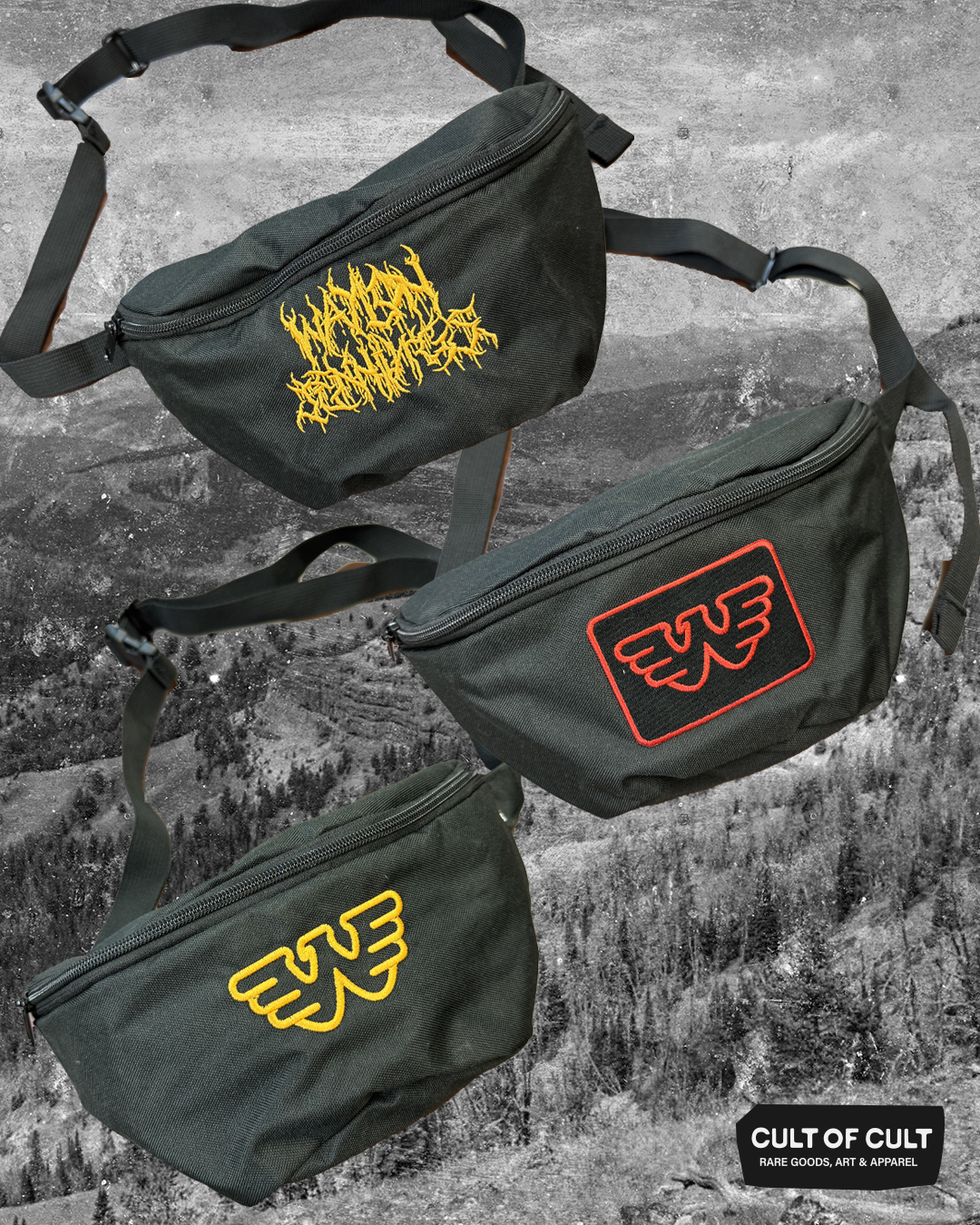 Waylon Jennings Fanny Packs
