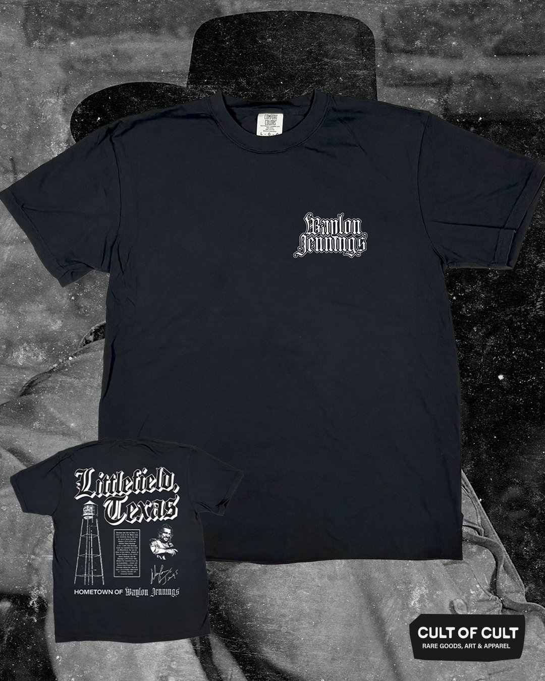 Waylon Jennings Littlefield T-Shirt