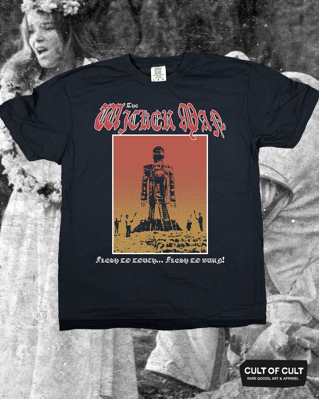 The Wicker Man 1973 Flesh T-Shirt