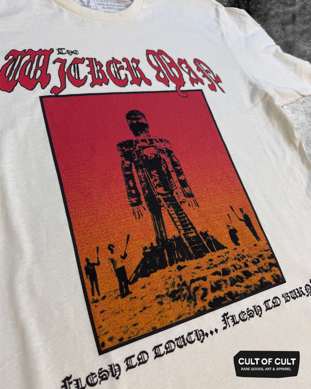The Wicker Man 1973 Flesh T-Shirt