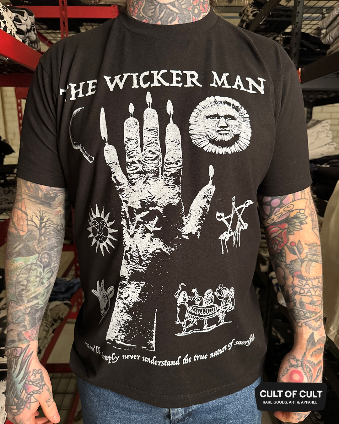 The Wicker Man 1973 Sacrifice T-Shirt
