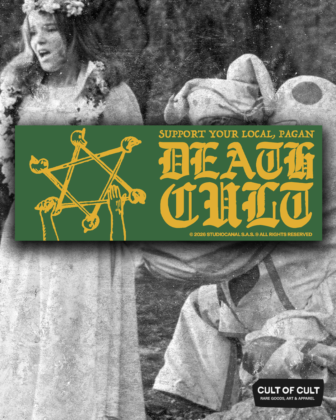 The Wicker Man 1973 Stickers