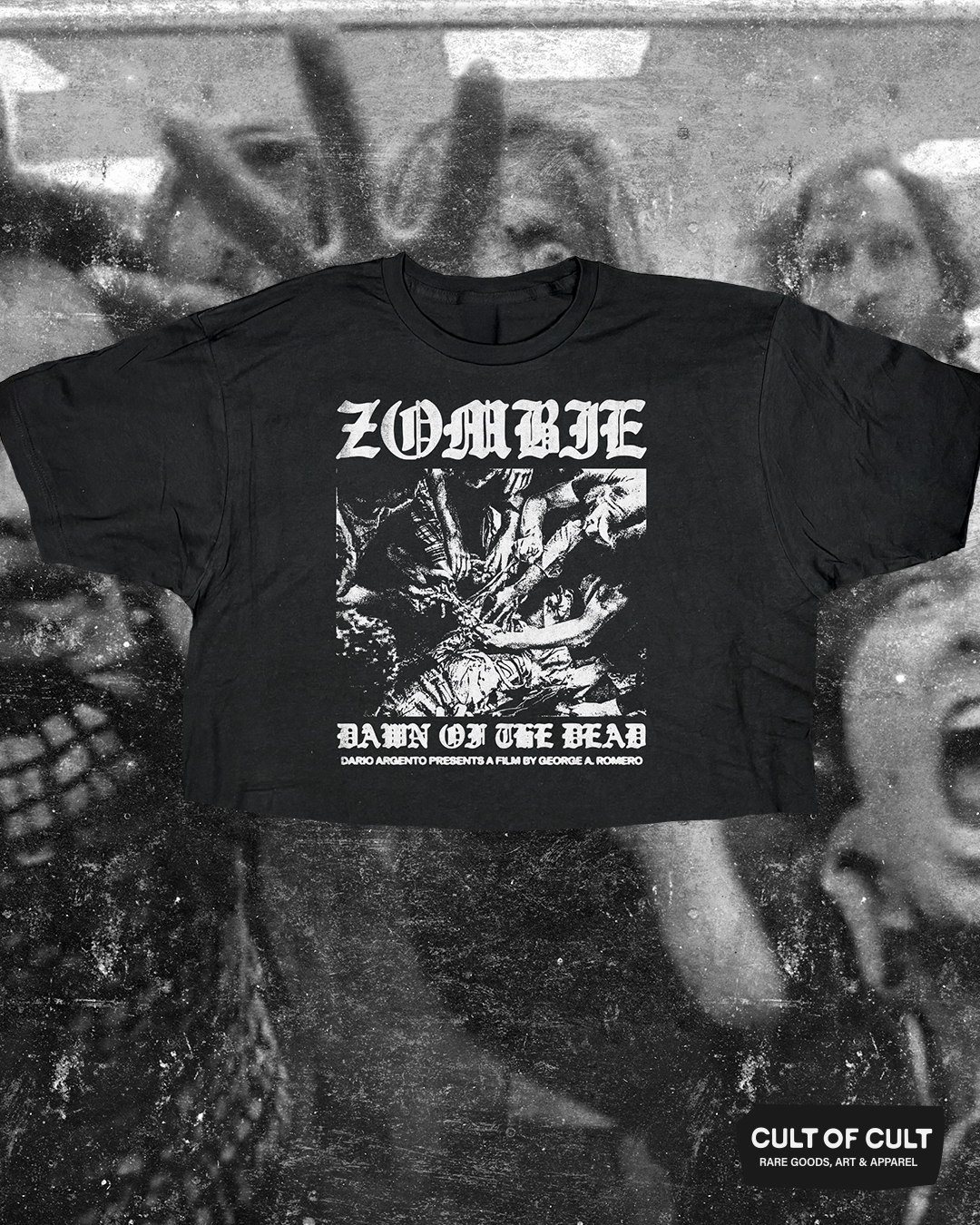Dawn of the Dead 1978 Romero Crop Top
