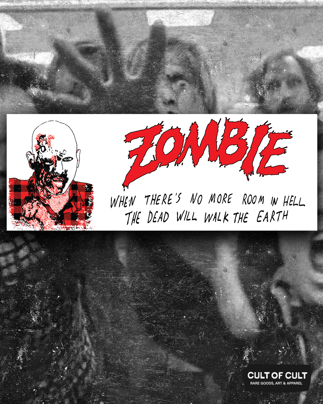 Dawn of the Dead 1978 Stickers