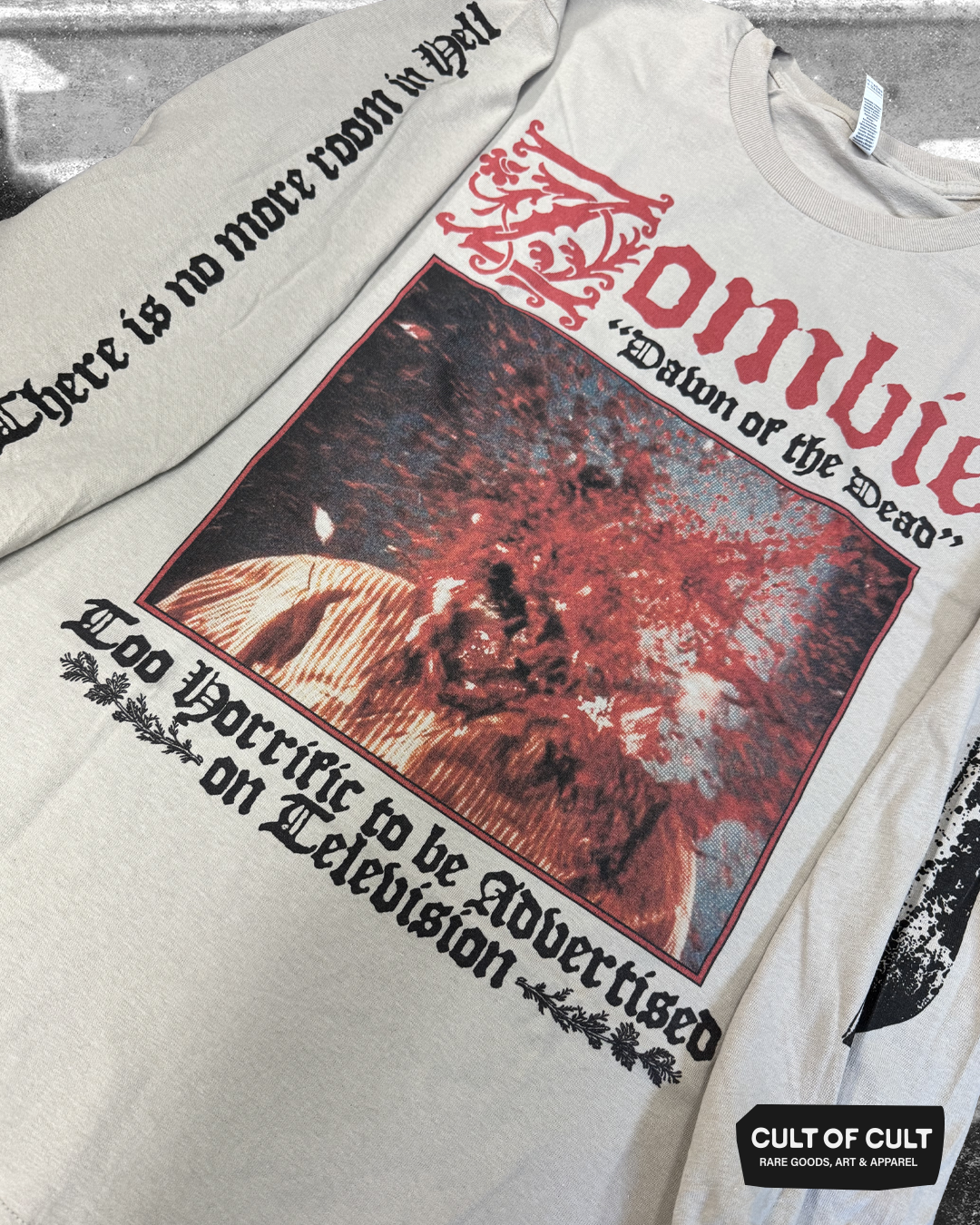 Dawn of the Dead 1978 Television Long Sleeve