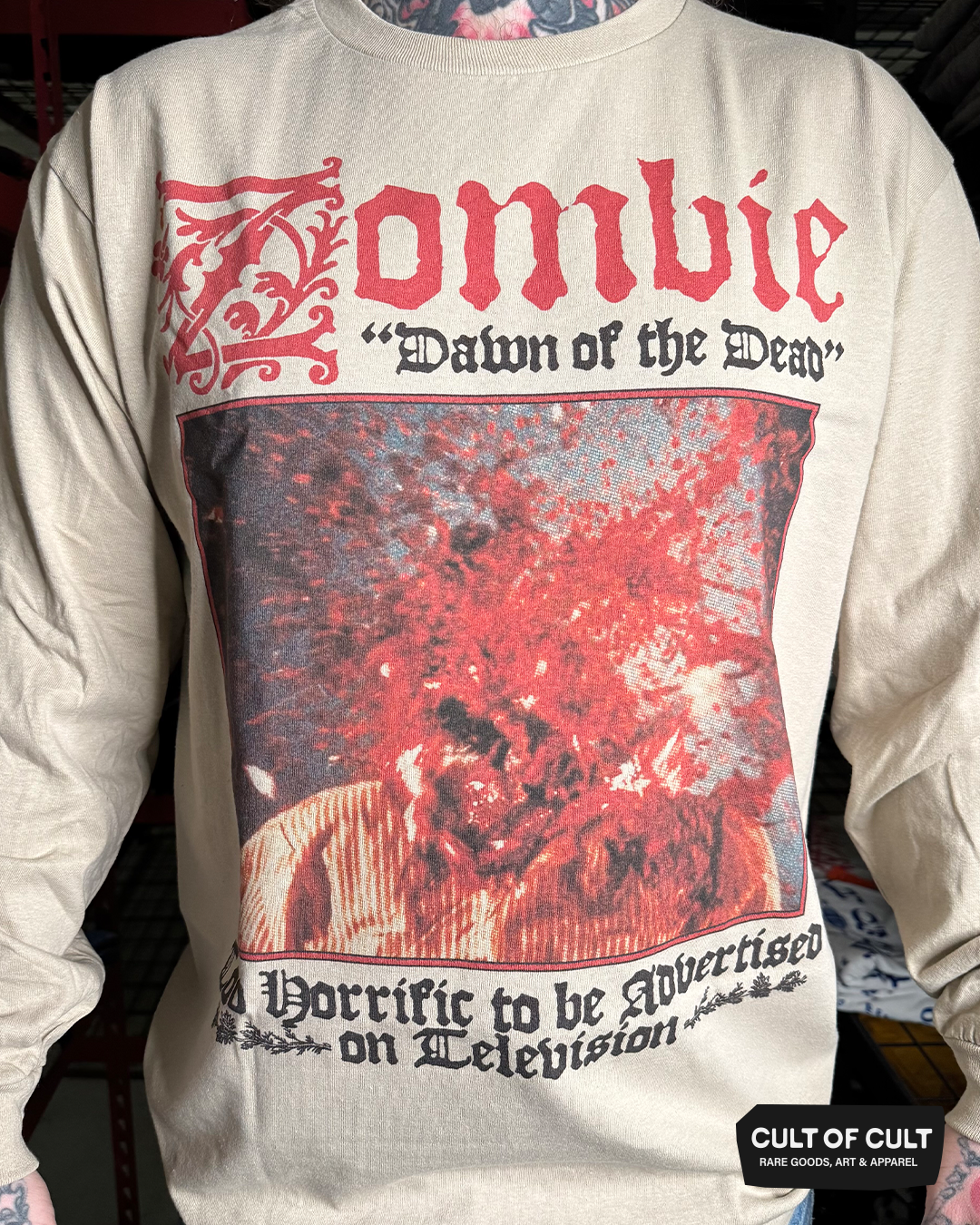 Dawn of the Dead 1978 Television Long Sleeve