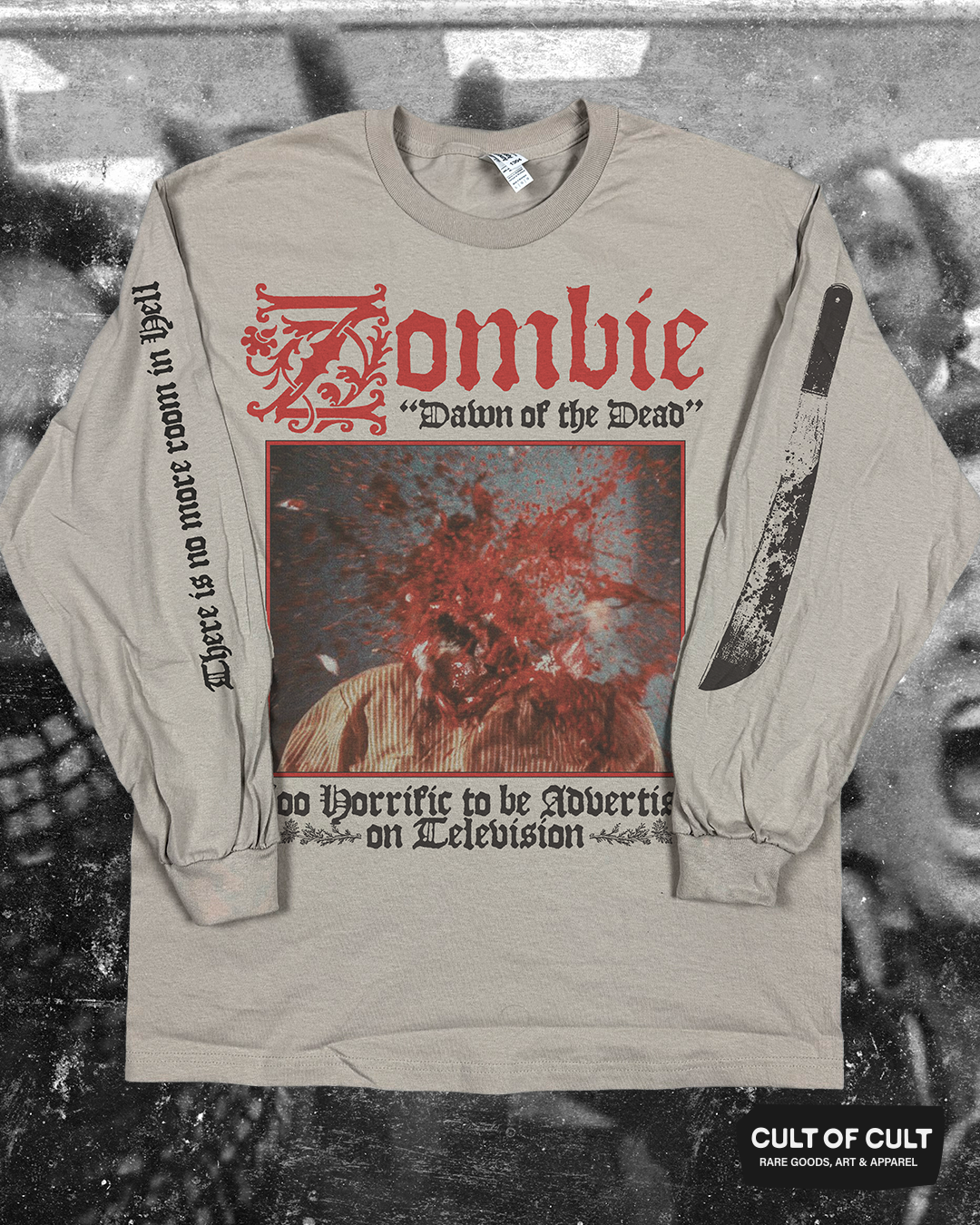 Dawn of the Dead 1978 Television Long Sleeve