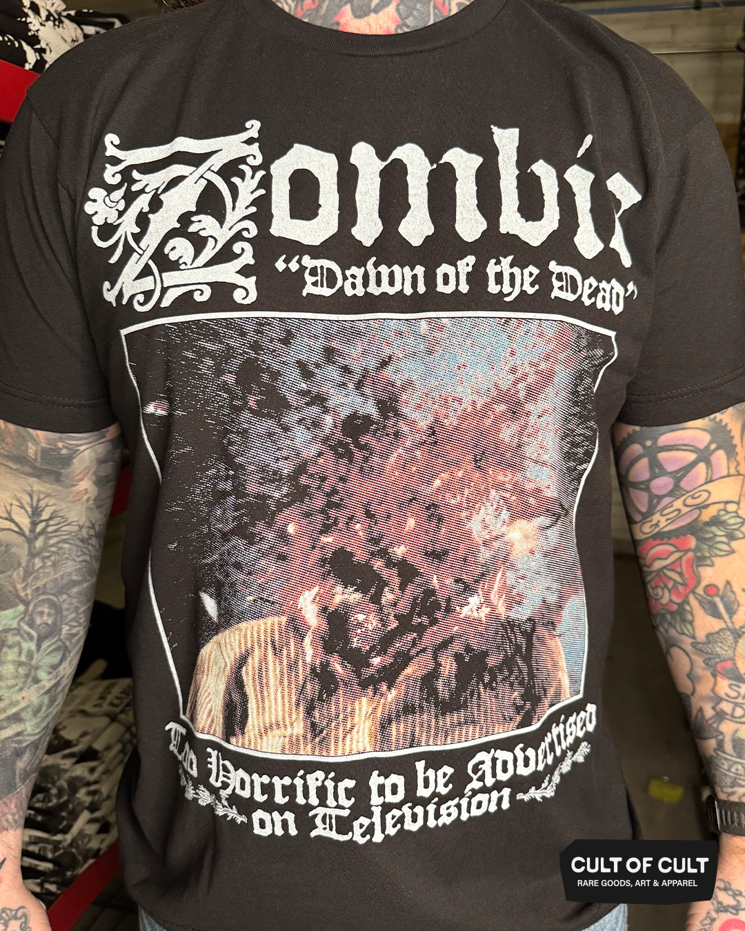 Dawn of the Dead 1978 Television T-Shirt