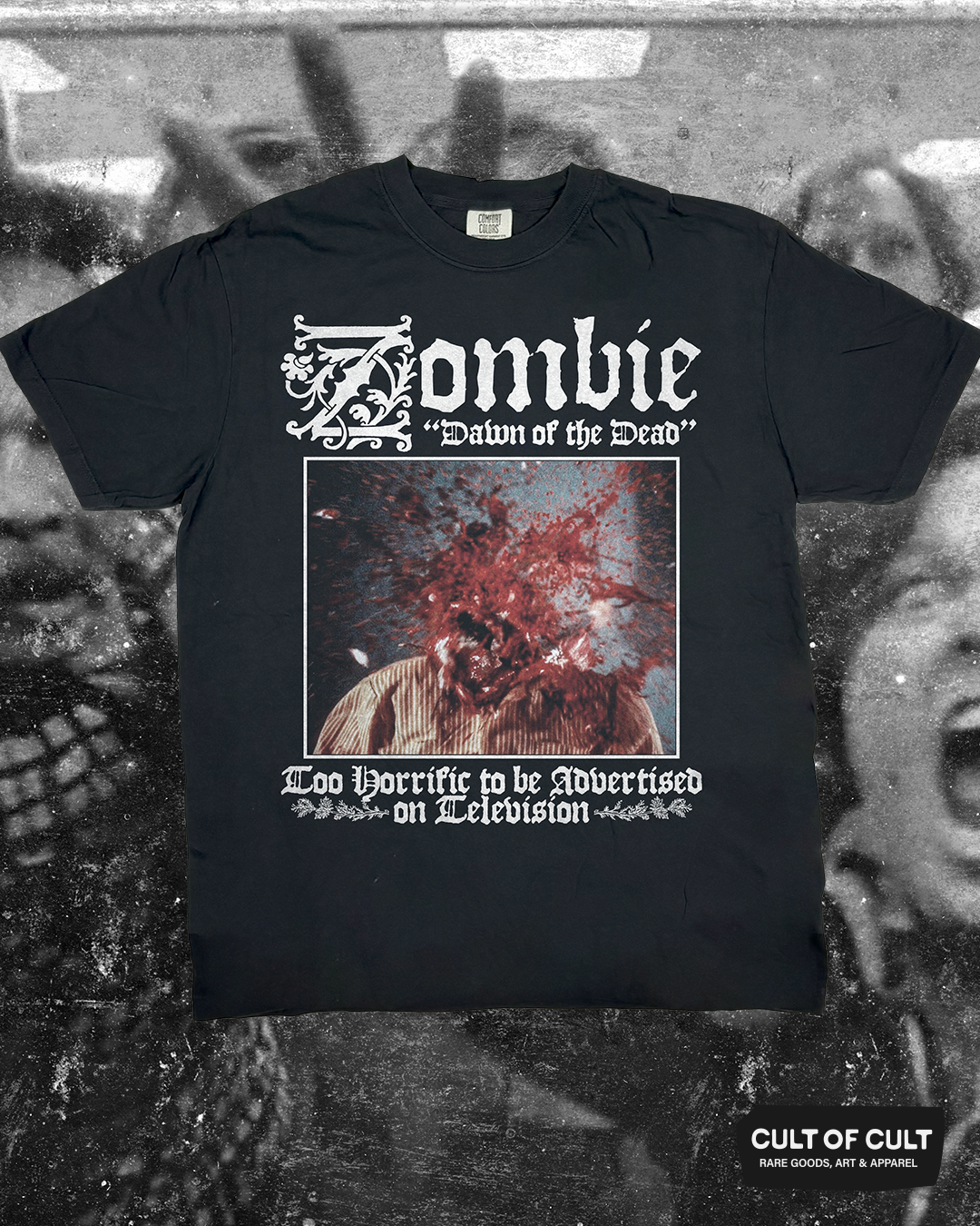 Dawn of the Dead 1978 Television T-Shirt