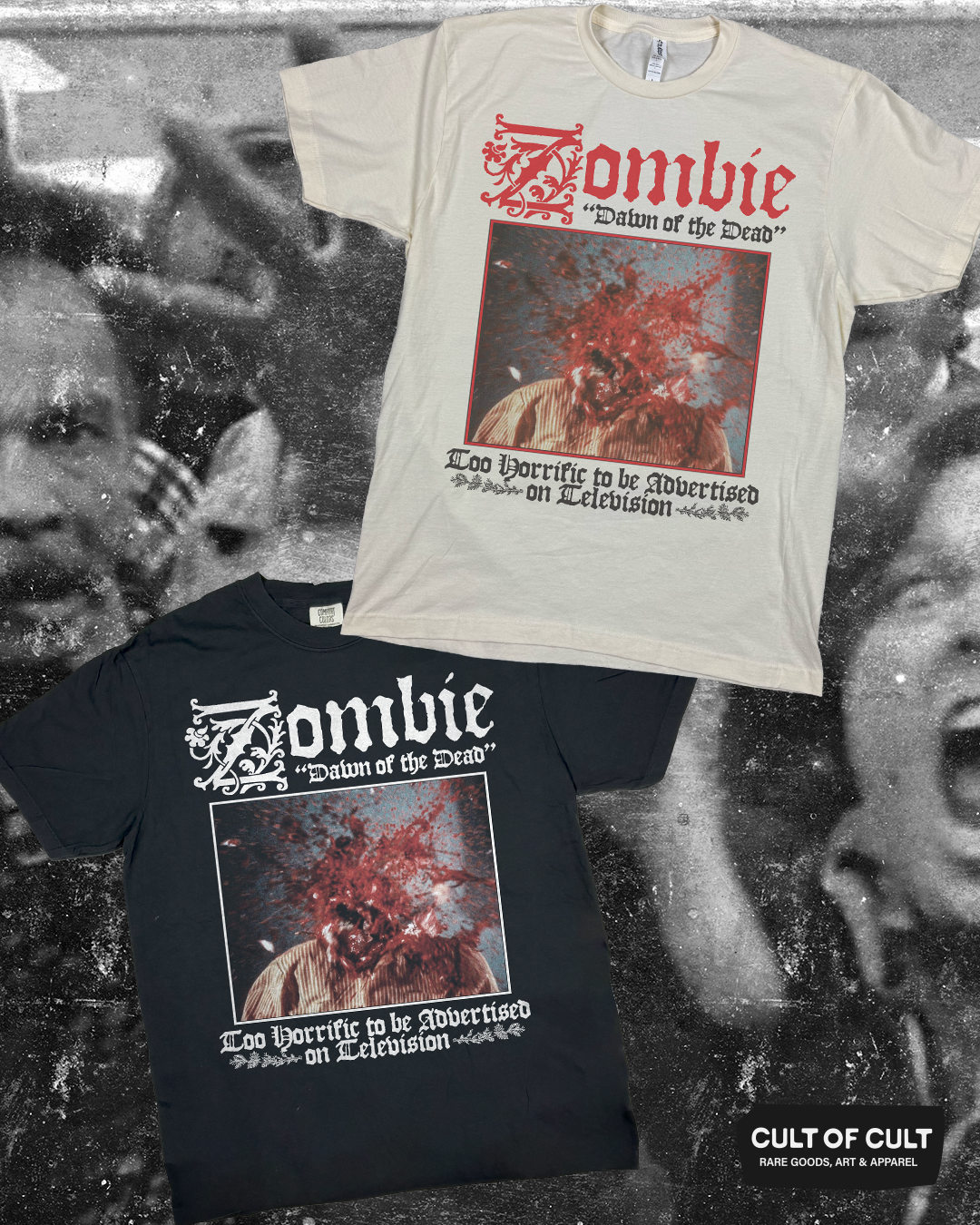 Dawn of the Dead 1978 Television T-Shirt