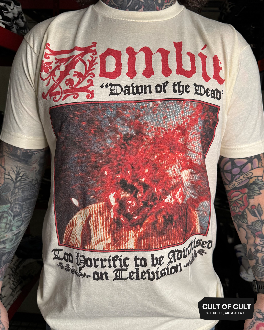 Dawn of the Dead 1978 Television T-Shirt