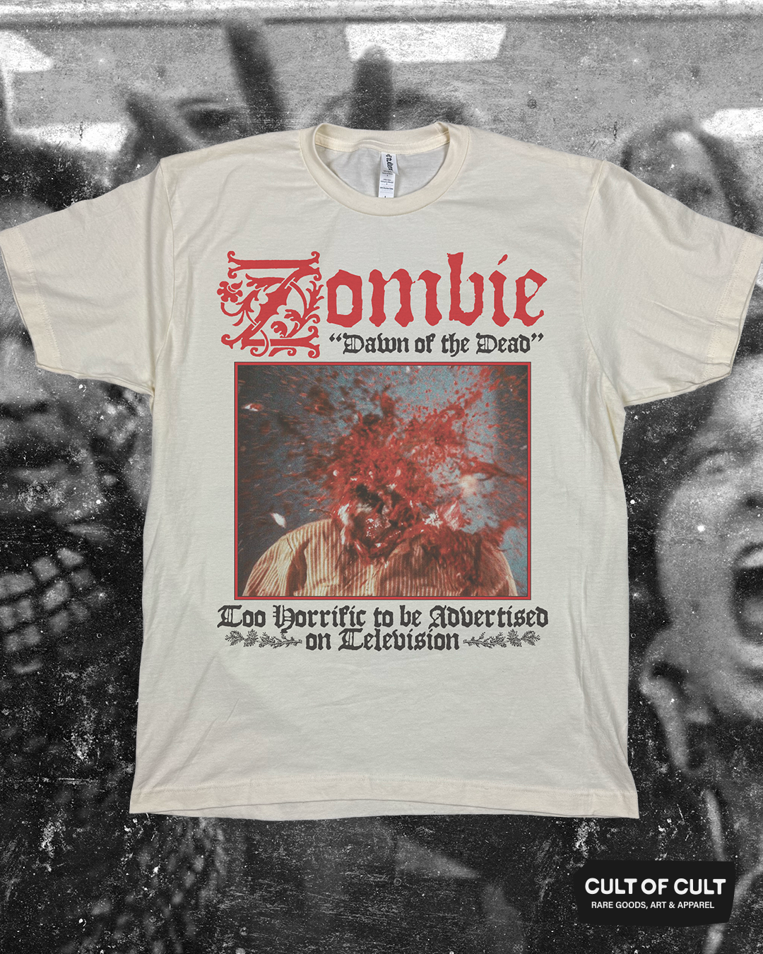 Dawn of the Dead 1978 Television T-Shirt