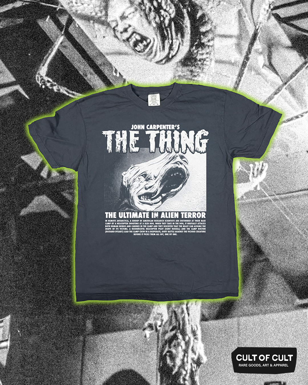 *GARAGE SALE 2026* The Thing 1982 Alien Terror T-Shirt
