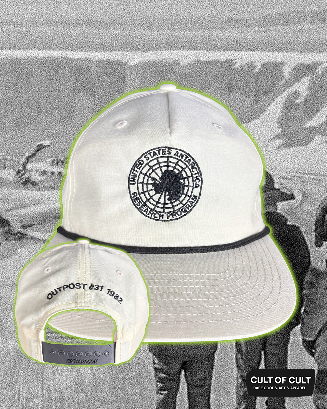 Antarctica Research 1982 Rope Hat