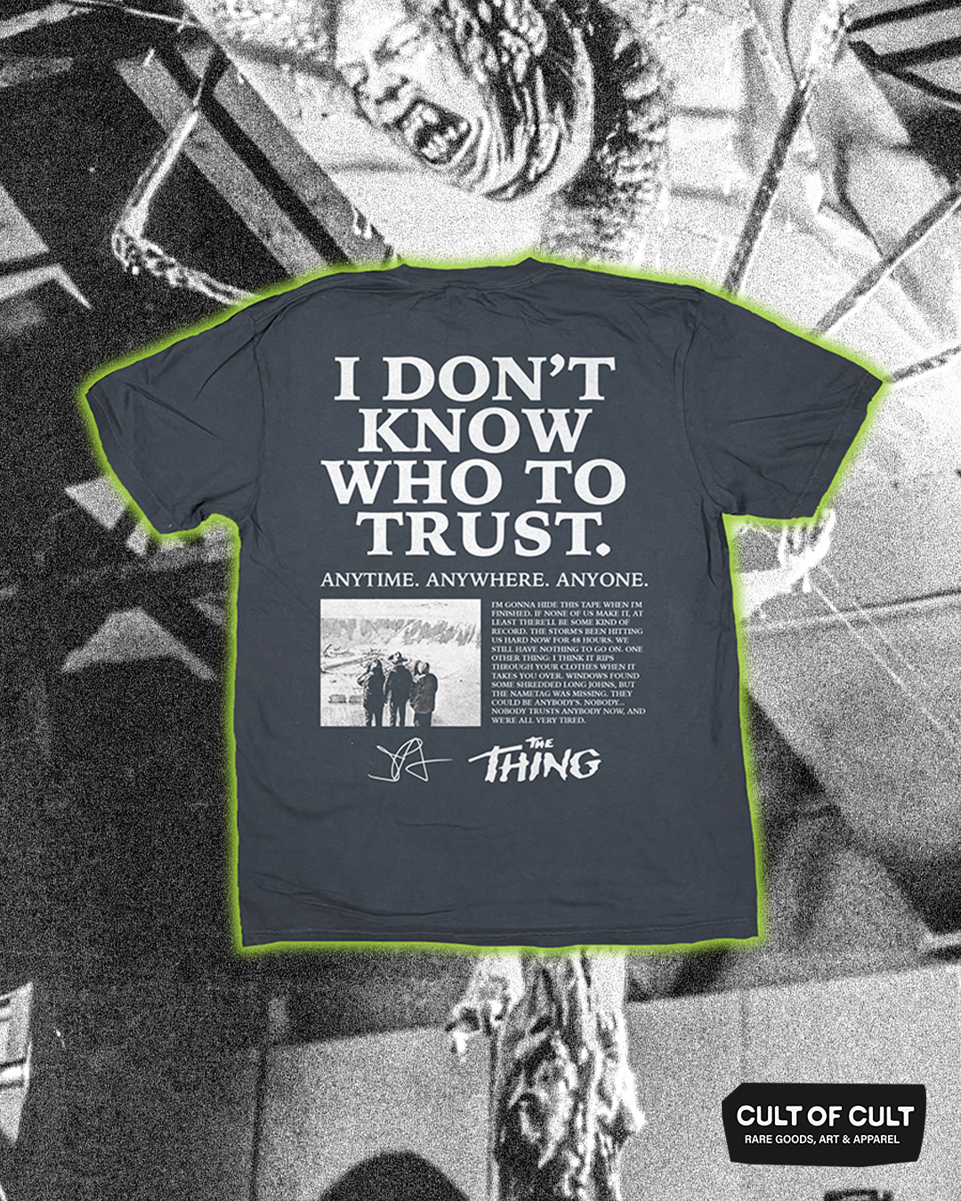 *GARAGE SALE 2026* The Thing 1982 Antarctica Research T-Shirt