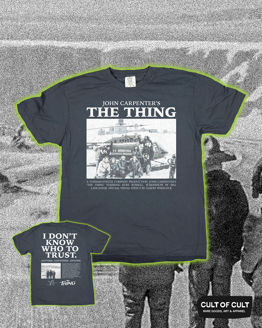 1982 Antarctica Research T-Shirt