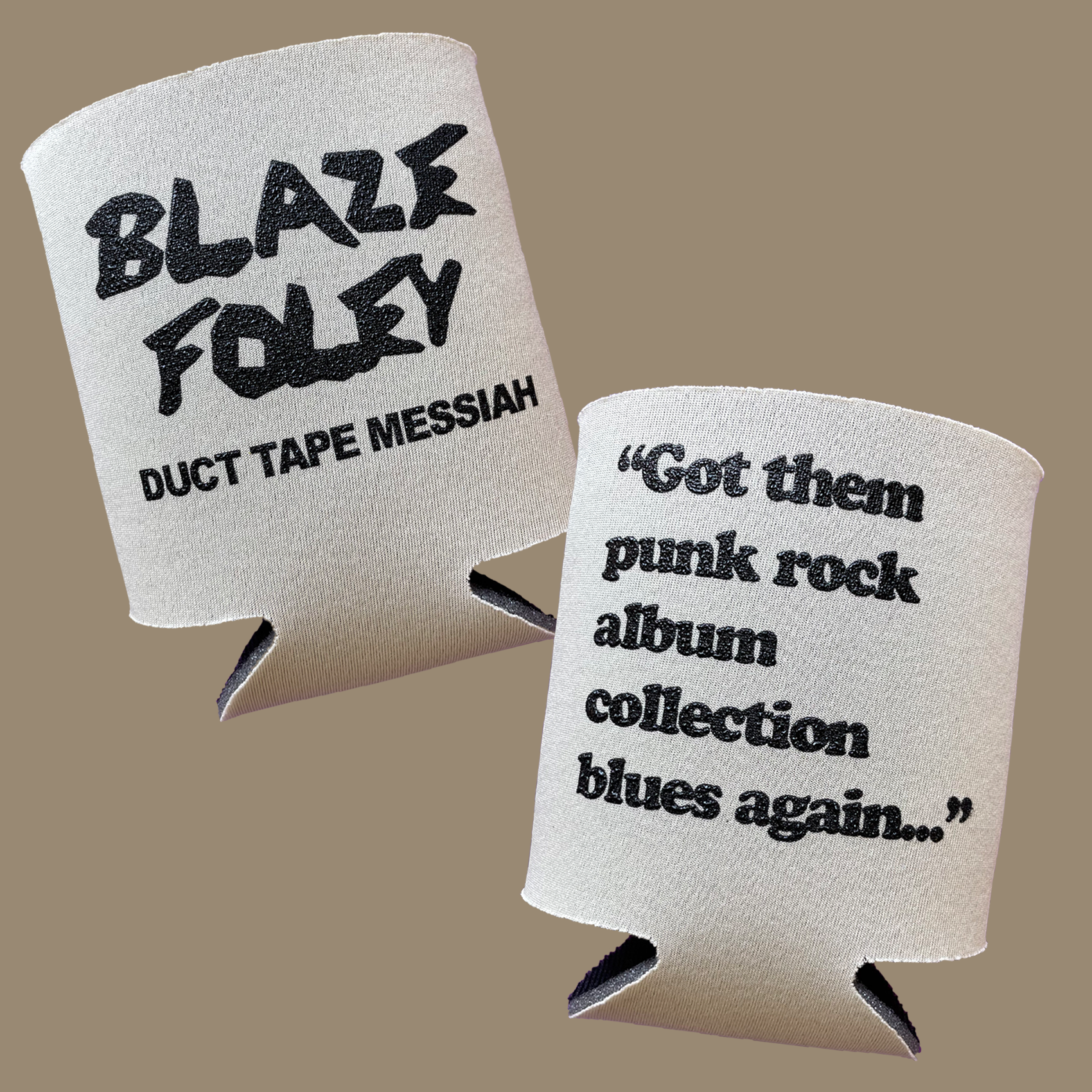 Enfriador De Latas Blaze Foley - Punk Rock Koozie