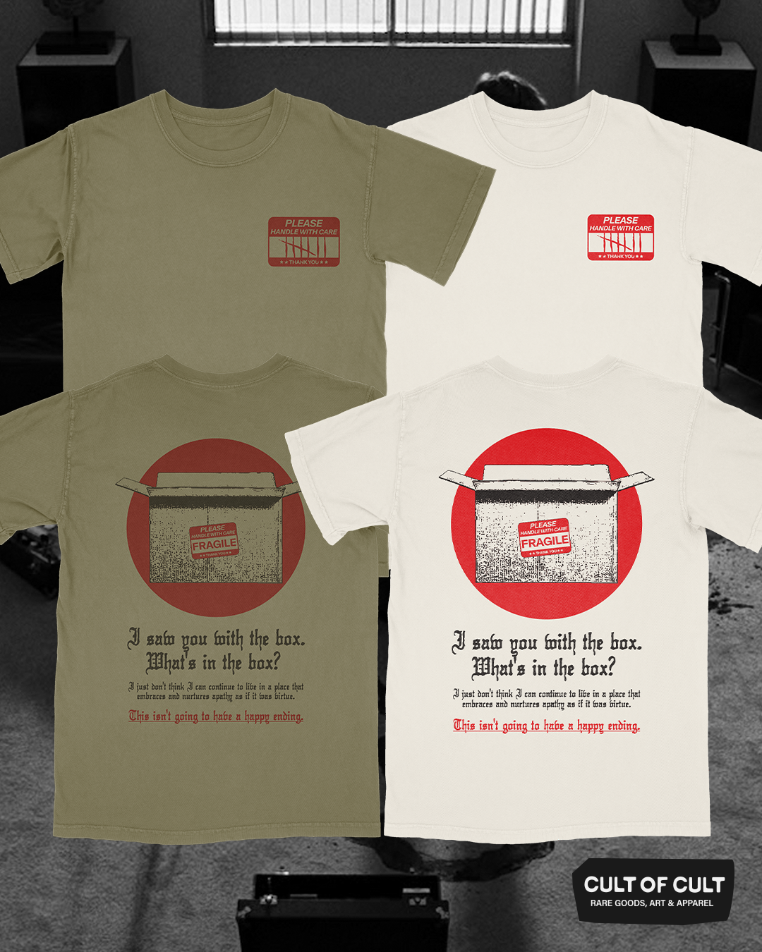 *SECRET DROP* Se7en 1995 What’s in the Box T-Shirt