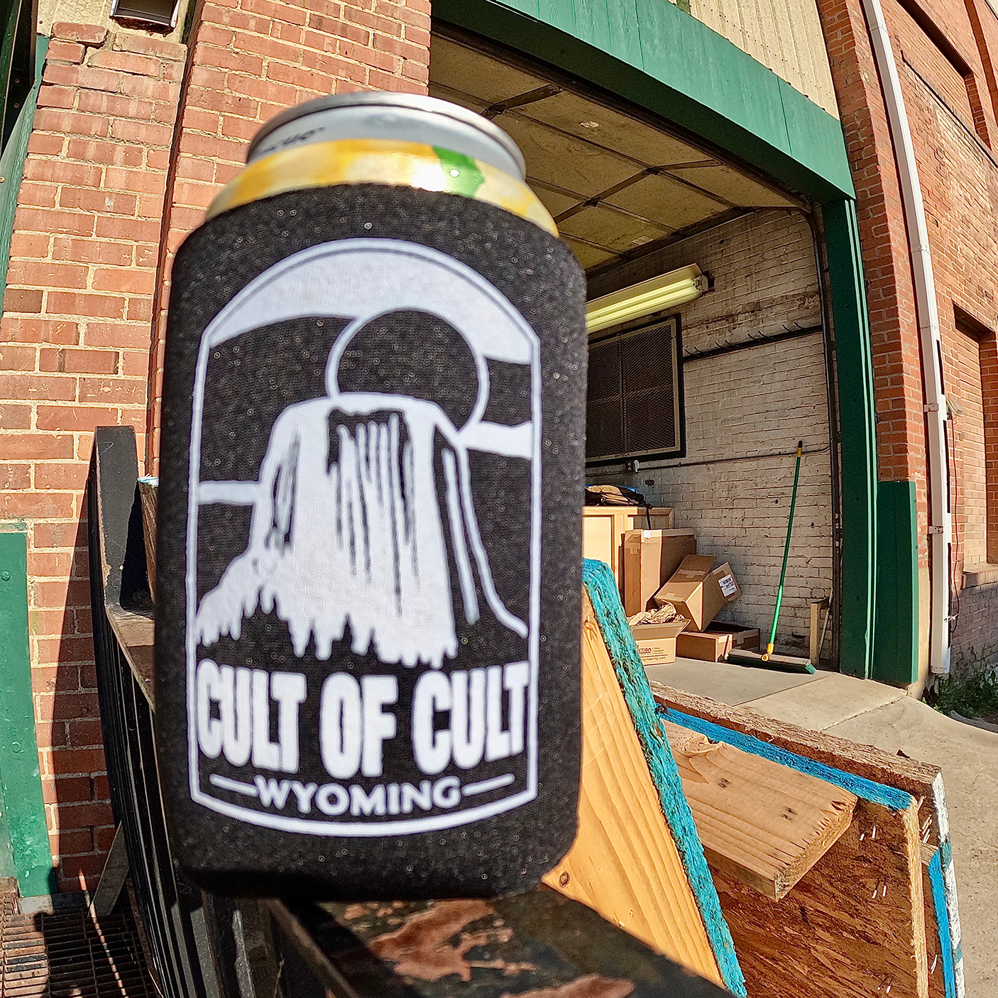 Cult of Cult Devil's Tower Koozie