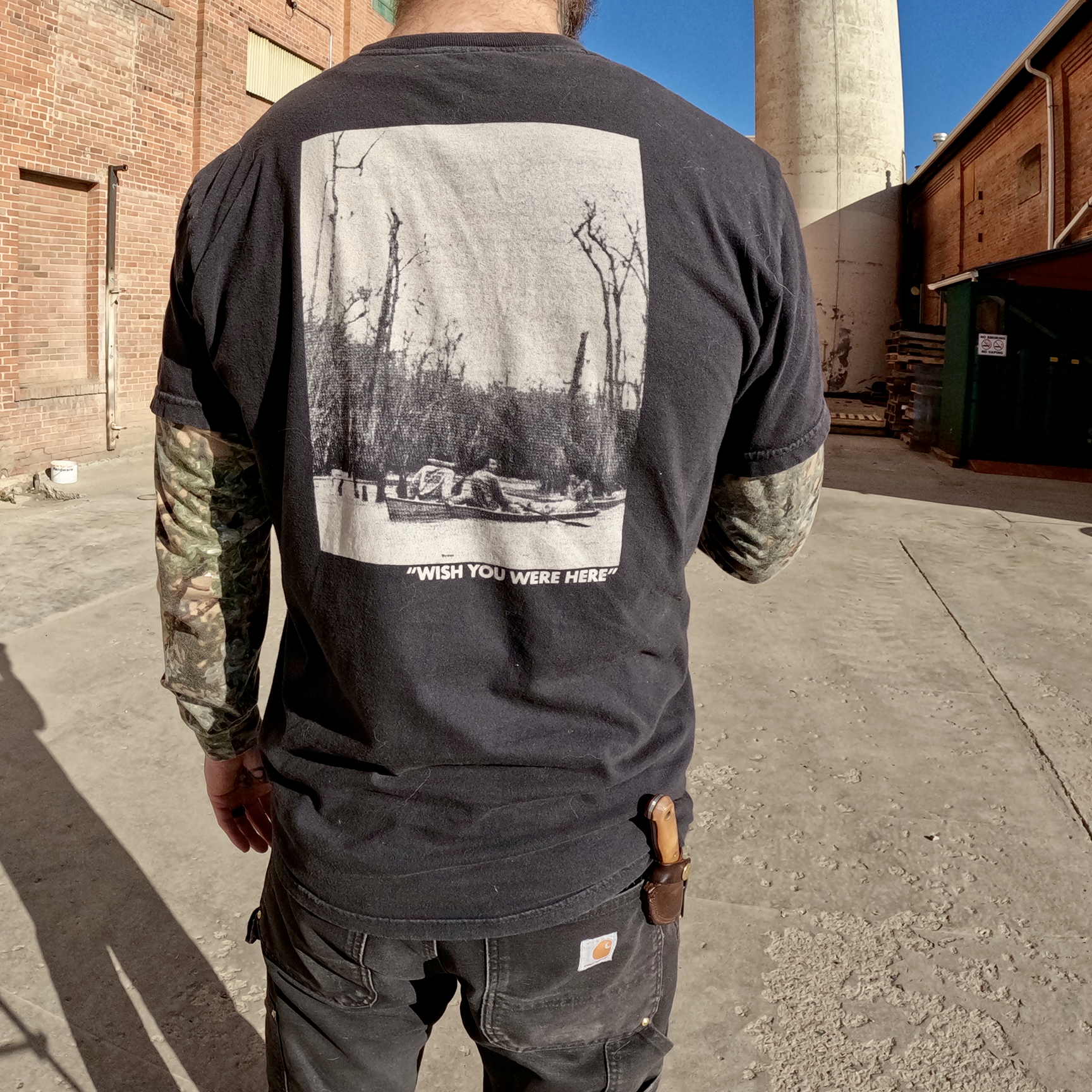 Down By Law Short Sleeve Model Back View