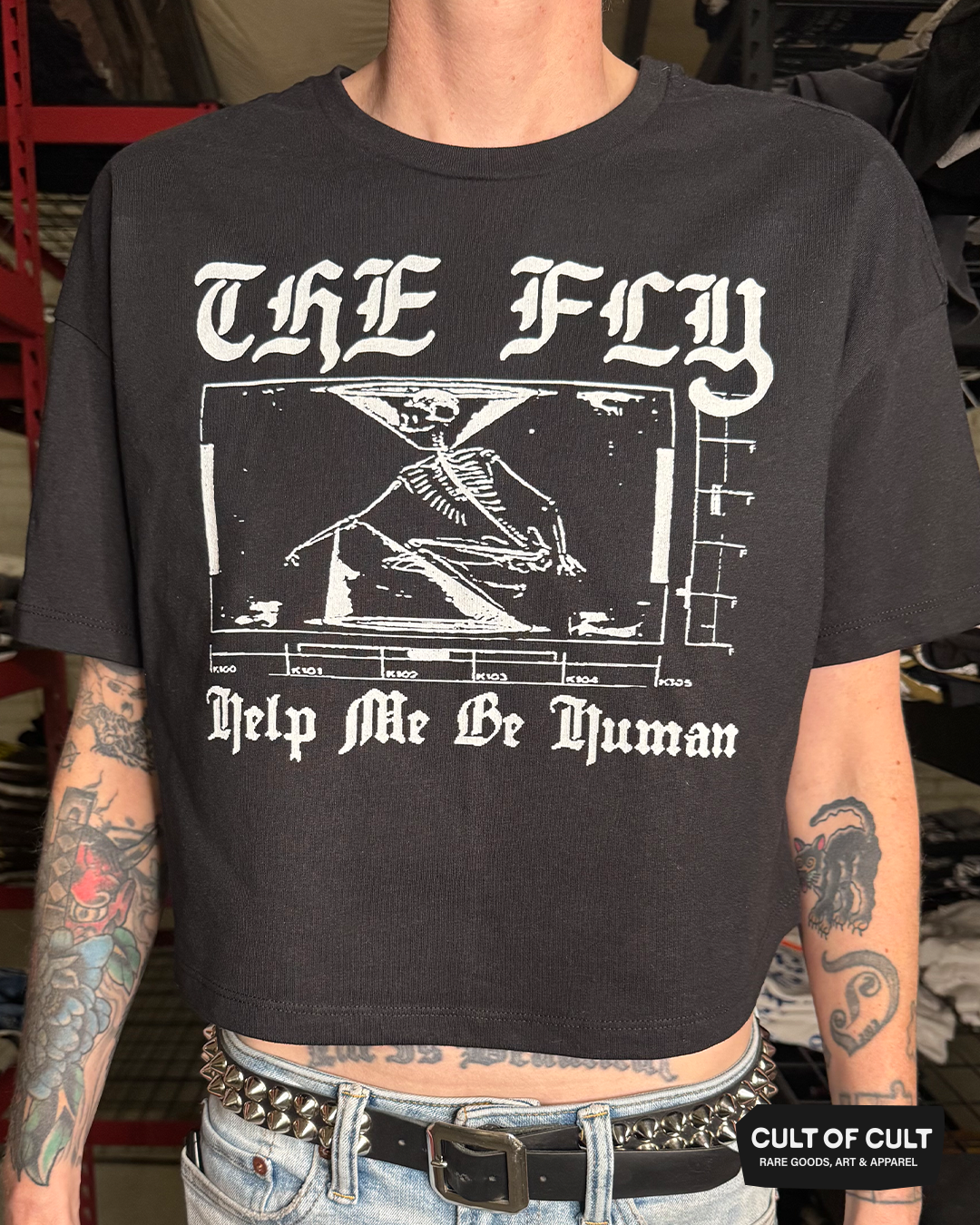 *SECRET DROP* The Fly 1986 Human Crop Top