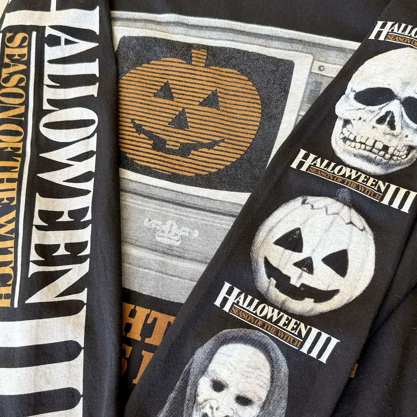Halloween Season of The Witch Long Sleeve View of the Sleeves