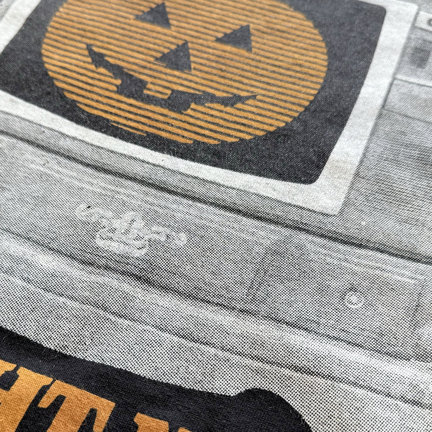 Halloween Season of The Witch Short Sleeve Close Up of Print