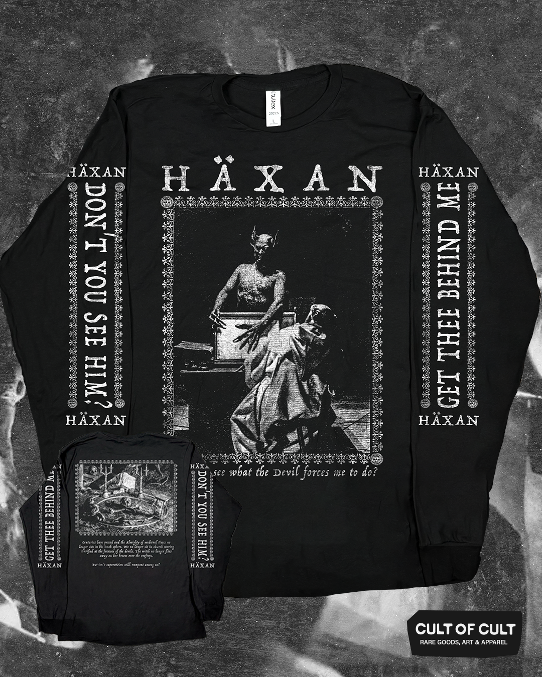 Häxan Witchcraft 1922 Superstition Long Sleeve