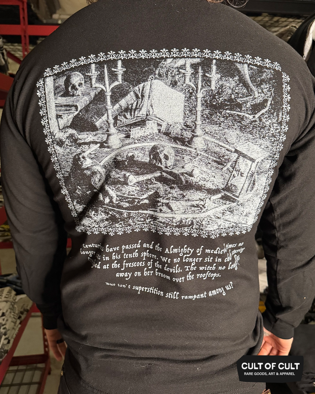 Häxan Witchcraft 1922 Superstition Long Sleeve
