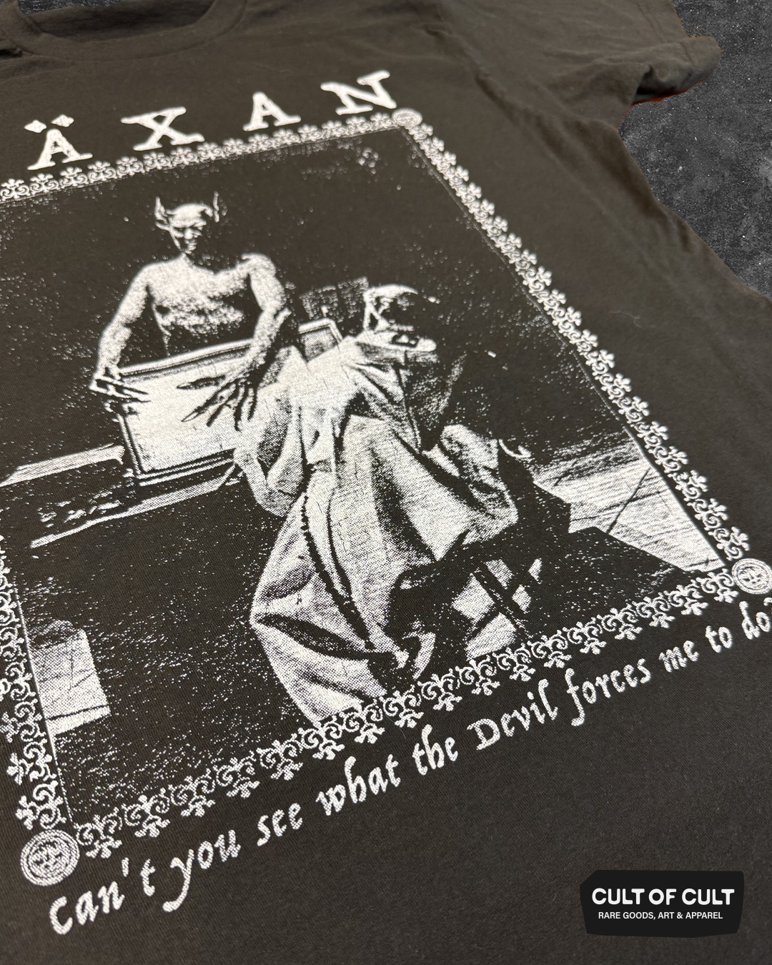 Häxan 1922 Superstition T-Shirt – Cult of Cult Häxan 1922 Superstition T-Shirt – Cult of Cult