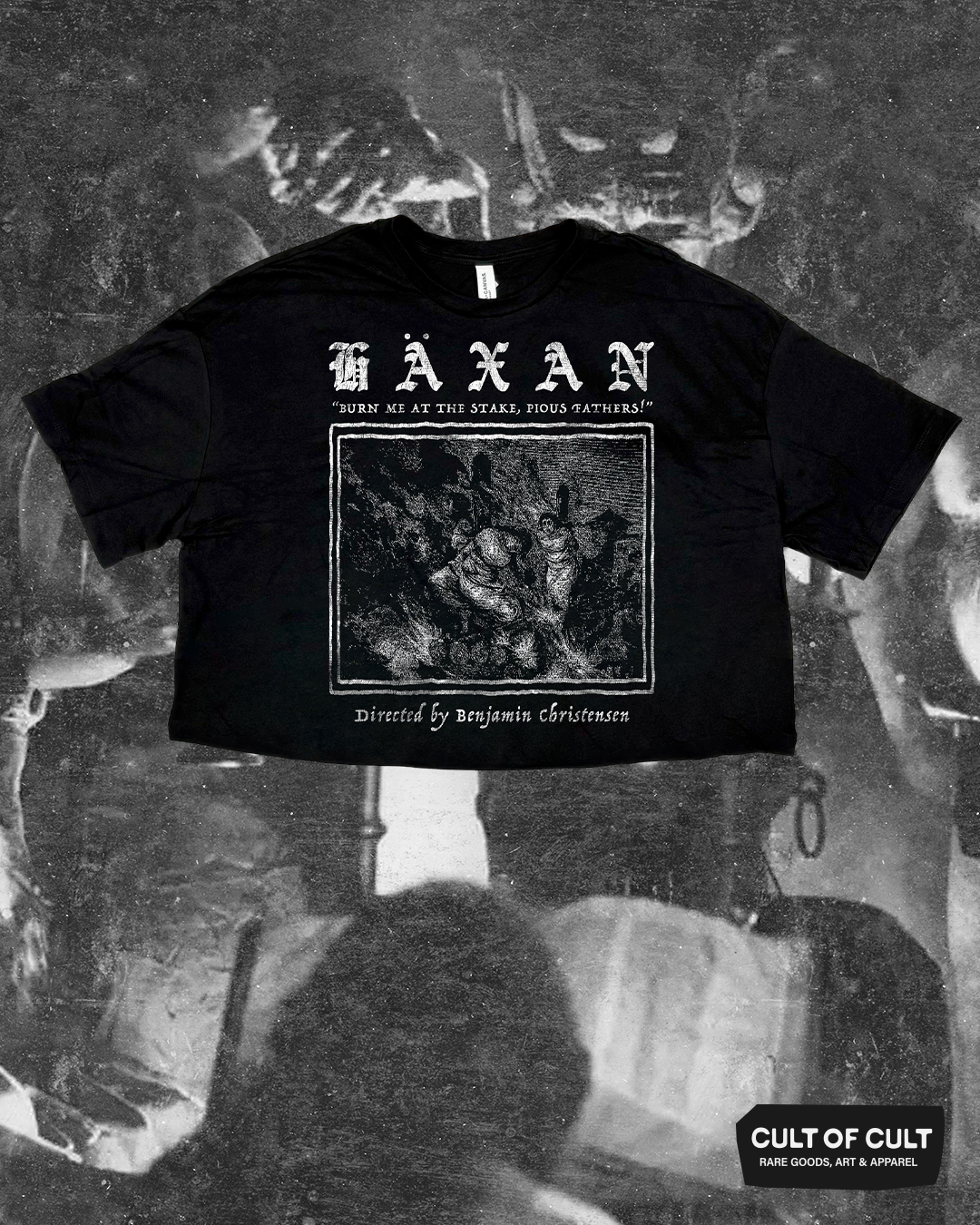 Häxan Witchcraft 1922 Witches Crop Top