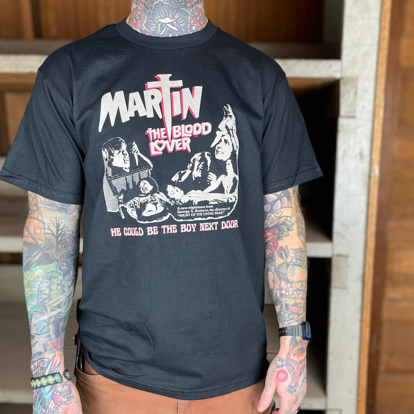 Martin 1977 George Romero Shirt